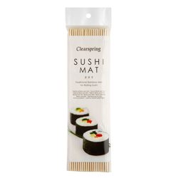 Sushi måtte af bambus