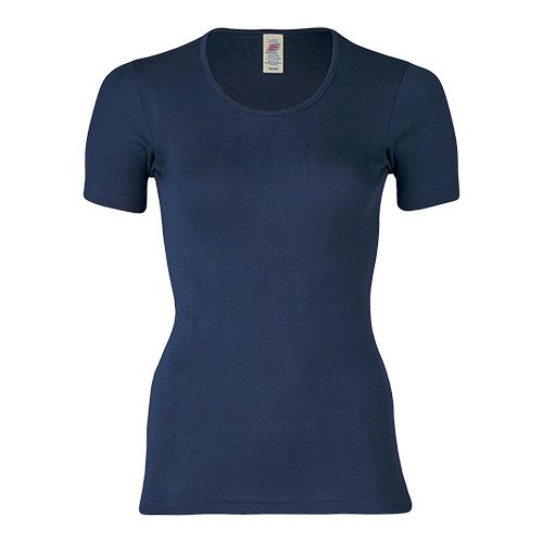T-shirt, navy, str. 46/48 1 T-shirt, navy, str. 46/48