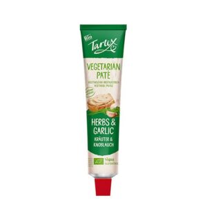 Tartex Paté hvidløg & urter Ø