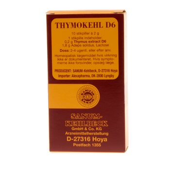 Thymokehl D6 stikpiller 10 stk 1 Thymokehl D6 stikpiller 10 stk