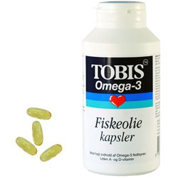 Tobis fiskeolie omega 3
