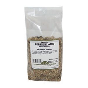 Tørrede birkeblade