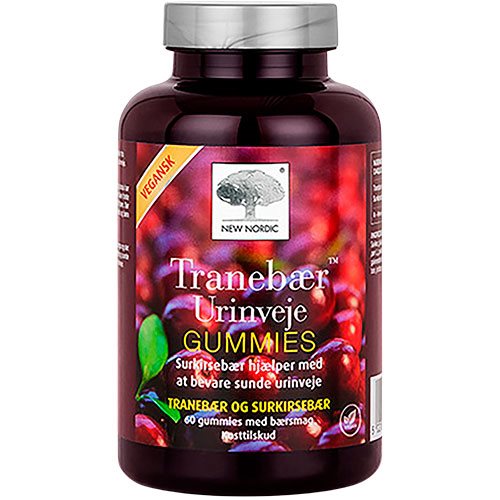 Tranebær Urinveje Gummies 1 Tranebær Urinveje Gummies