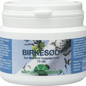 Tyggegummi Birkesød ice 70 stk