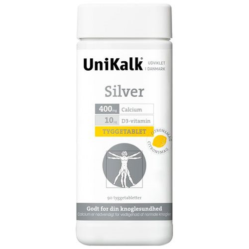 UniKalk Silver tyggetabl. 1 UniKalk Silver tyggetabl.