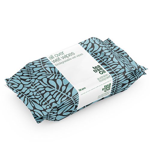 Vådservietter Tea Tree Oil 36 stk 1 Vådservietter Tea Tree Oil 36 stk