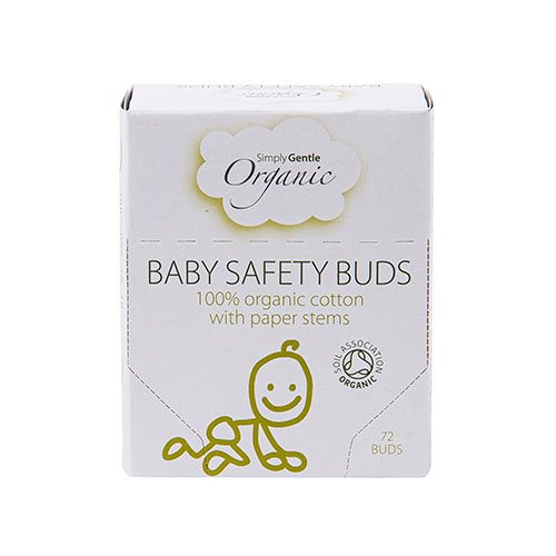 Vatpinde t. baby øko bomuld 72 stk 1 Vatpinde t. baby øko bomuld 72 stk