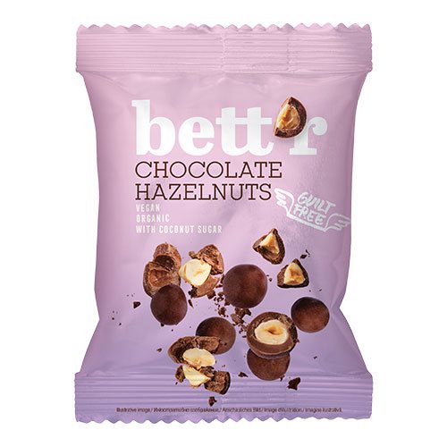 Vegan choko hasselnødder Ø 1 Vegan choko hasselnødder Ø