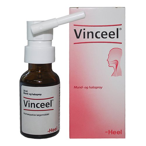 Vinceel mund- og halsspray 1 Vinceel mund- og halsspray