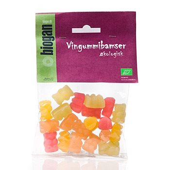 Vingummibamser gelantinefri Ø 1 Vingummibamser gelantinefri Ø