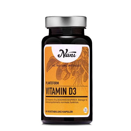 Vitamin D3 på planteform 1 Vitamin D3 på planteform