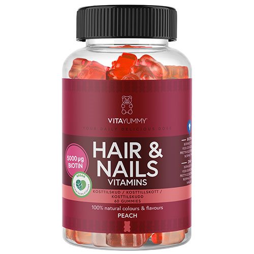 VitaYummy Hair & Nails Peach 1 VitaYummy Hair & Nails Peach