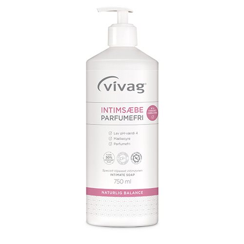 Vivag Intimsæbe Parfumefri 1 Vivag Intimsæbe Parfumefri