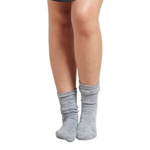 Women's Chunky Bed Sock Dove/Storm Space Dye
