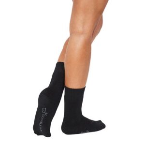 Women's Crew Boot Socks sort str. 34-40