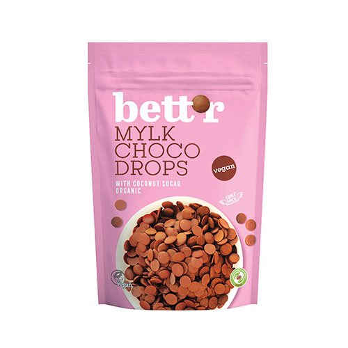 Chokoladeknapper Pink Vegan Ø m. frysetørrede jordbær 1 Chokoladeknapper Pink Vegan Ø m. frysetørrede jordbær