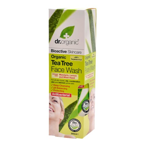 Face wash tea tree Dr. Organic 1 Face wash tea tree Dr. Organic