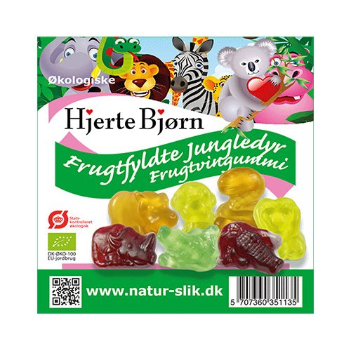 Frugtfyldte jungledyr Ø 1 Frugtfyldte jungledyr Ø
