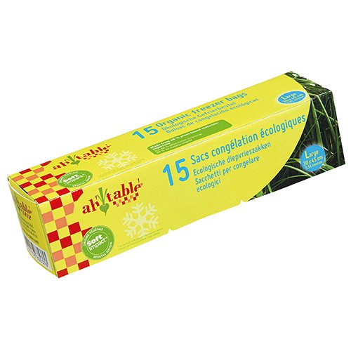 Fryseposer af bioplastik 15 stk 6L 1 Fryseposer af bioplastik 15 stk 6L