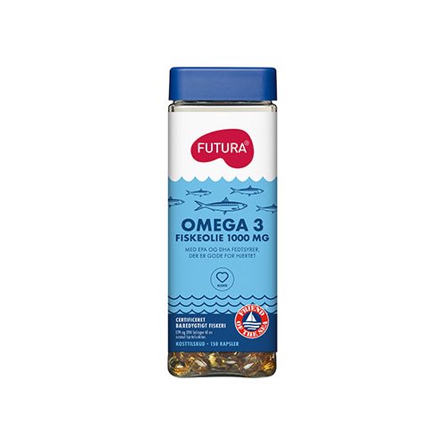 Futura Omega-3 Fiskeolie 100 ml 1 Futura Omega-3 Fiskeolie 100 ml