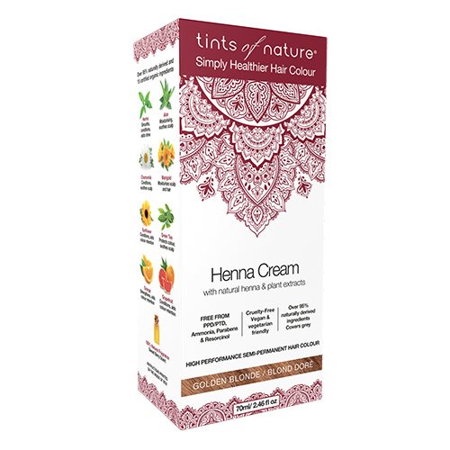 Hårfarve Henna Creme Golden 1 Hårfarve Henna Creme Golden