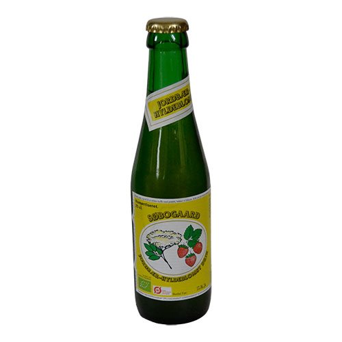 Jordbær-hyldeblomstdrik Ø 1 Jordbær-hyldeblomstdrik Ø