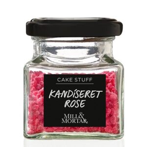 Kandiseret Rose - Mill &