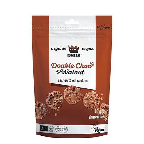 Kookie Cat Dobbelt Choc Valnød Ø 1 Kookie Cat Dobbelt Choc Valnød Ø