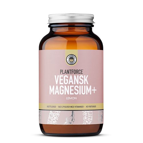 Magnesium+ Vegansk - Lemon Plantforce 1 Magnesium+ Vegansk - Lemon Plantforce