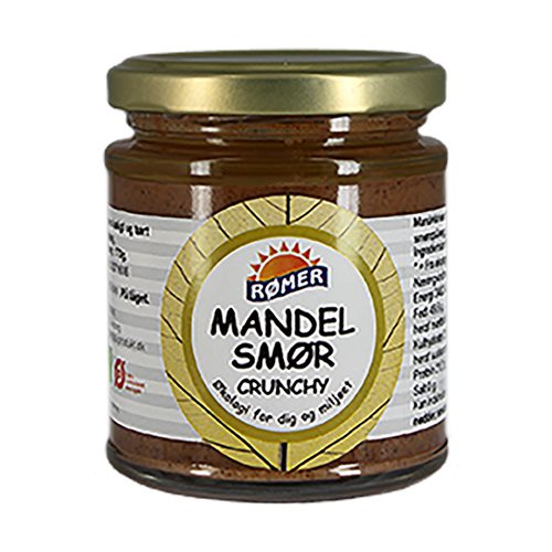 Mandelsmør crunchy glutenfri Ø 1 Mandelsmør crunchy glutenfri Ø