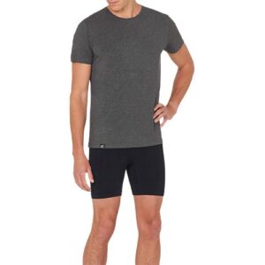 Men´s Crew Neck T-Shirt mørk grå str. L