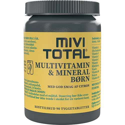 Mivi Total Multivitamin Børn 1 Mivi Total Multivitamin Børn