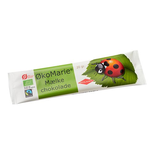ØkoMarie Mælkechokolade Ø 1 ØkoMarie Mælkechokolade Ø