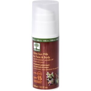 Olive Sun Milk for Face & Body SPF 15