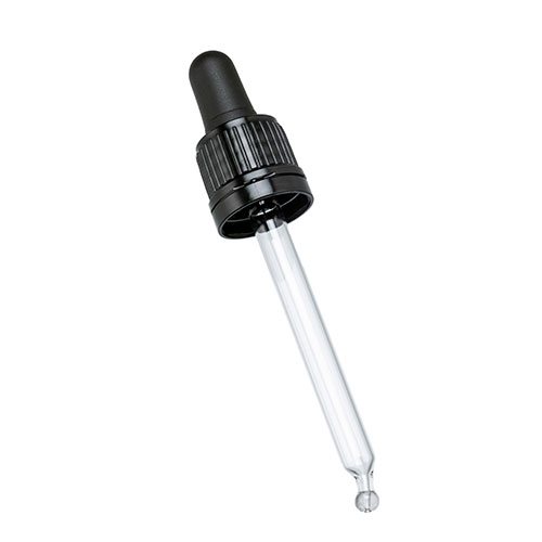Pipettelåg til 100 ml glasflaske 1 Pipettelåg til 100 ml glasflaske