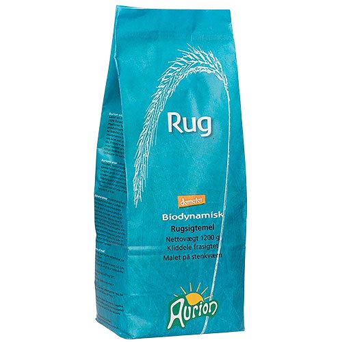 Rugsigtemel, 1,2kg Ø Demeter 1 Rugsigtemel, 1,2kg Ø Demeter