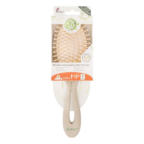 So Eco Biodegradable Gentle Detangling Brush 1 So Eco Biodegradable Gentle Detangling Brush