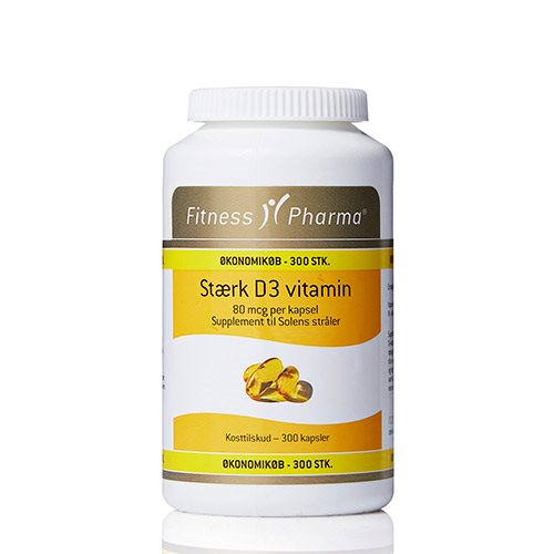 Stærk D3 vitamin 1 Stærk D3 vitamin