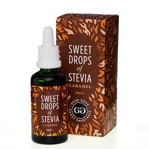 Stevia Dråber karamel 1 Stevia Dråber karamel
