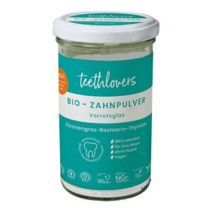 Tandpulver m. citrongræs rosmarin & timian refill