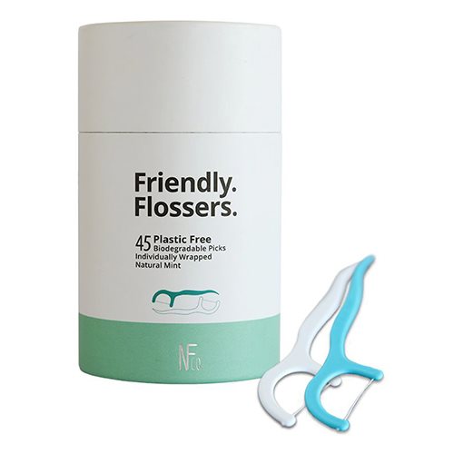 Tandstik m. tandtråd Friendly Flossers 1 Tandstik m. tandtråd Friendly Flossers
