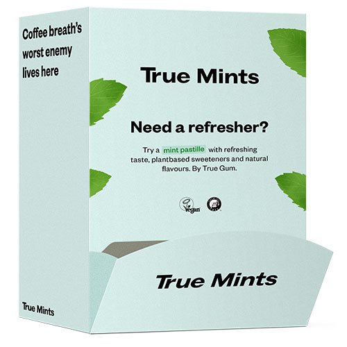 True Mints - Mini pack dispenser 1 True Mints - Mini pack dispenser