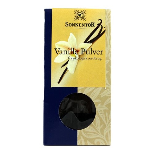 Vaniljepulver Sonnentor Ø 1 Vaniljepulver Sonnentor Ø