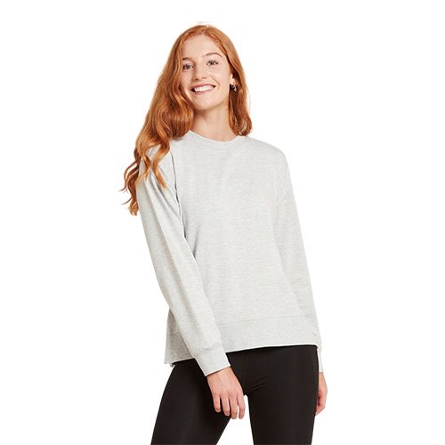 Women's Weekend Crew Pullover Grey Marl str. S 1 Women's Weekend Crew Pullover Grey Marl str. S