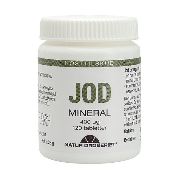 Jodtabletter: Dit essentielle tilskud til skjoldbruskkirtlens sundhed 2 jodtabletter